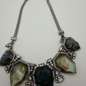 Chloe + Isabel Northern Lights Statement Necklace With Abalone Inlay